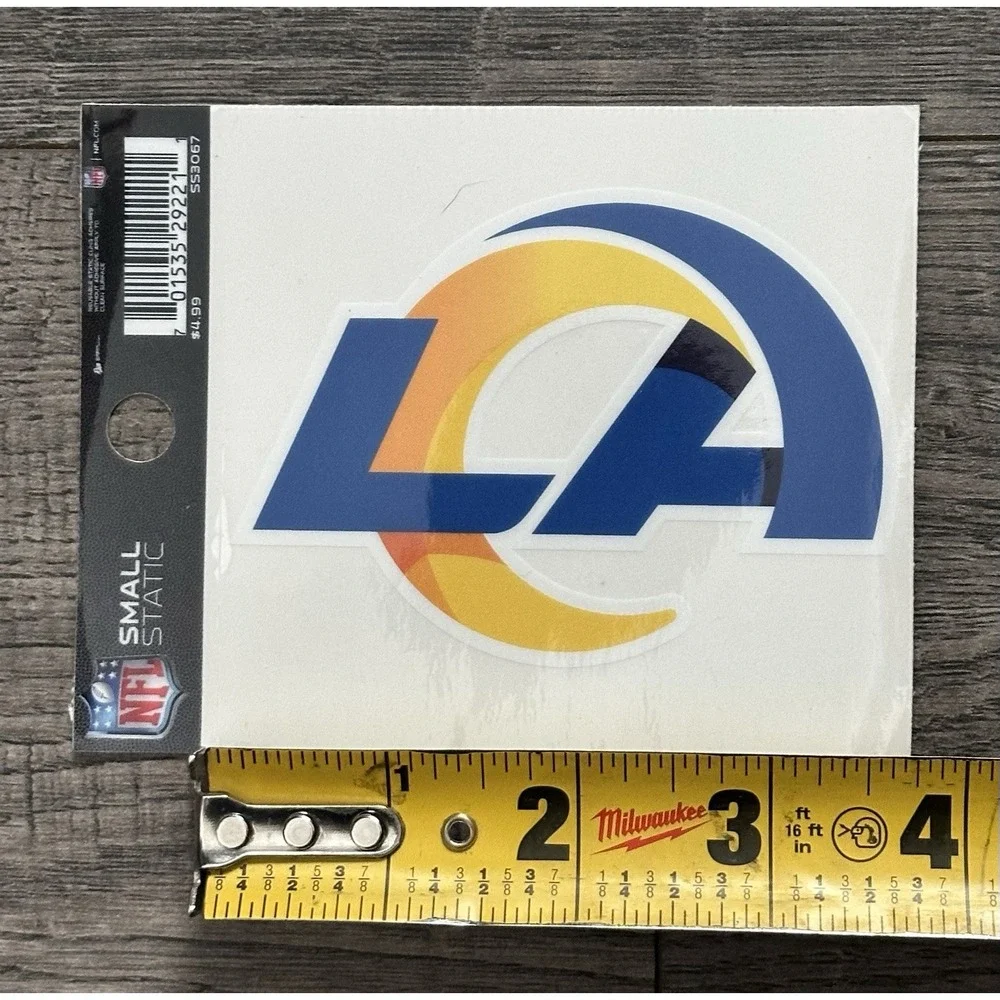 Los Angeles LA Rams Reserved Parking Sign NFL Man Cave Garage Decor Bundle Lot‎